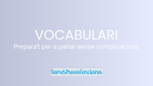 Vocabulari